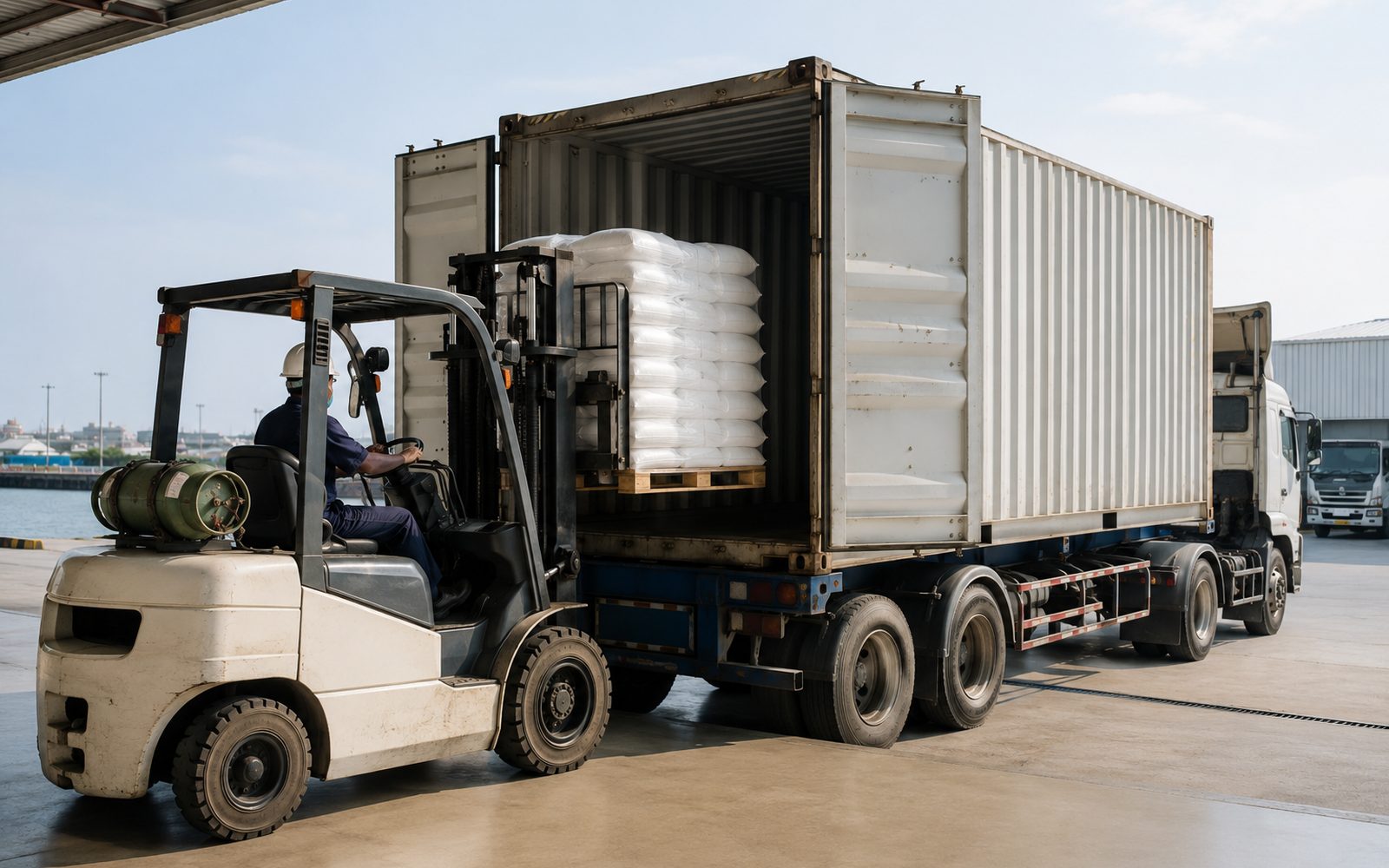 Container loading & export